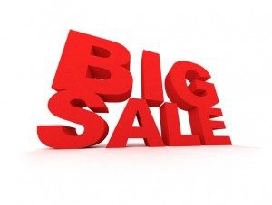 big sale sign