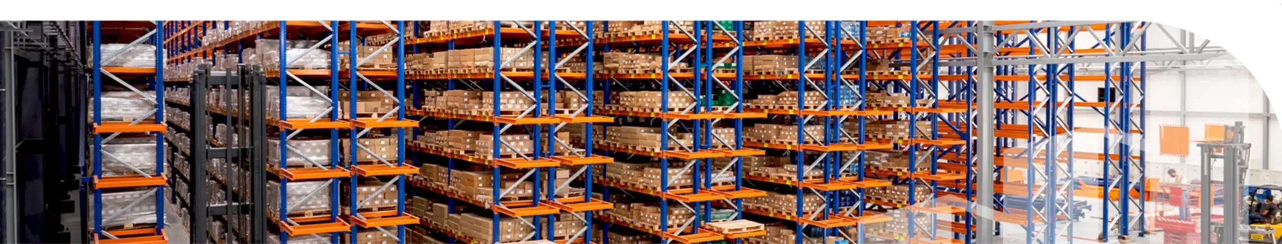 An image of warehouse shelves